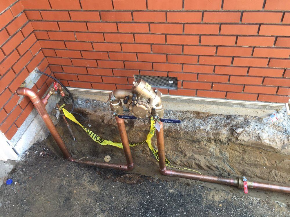 Backflow preventer installation